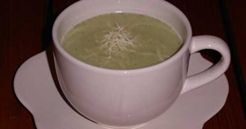 Velouté de brocoli à la Vache qui rit