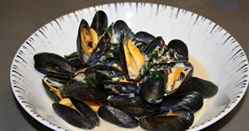 Moules aux algues et au cidre