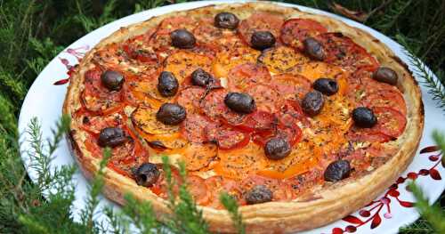 Tarte aux tomates et aux amandes de Yotam Ottolenghi