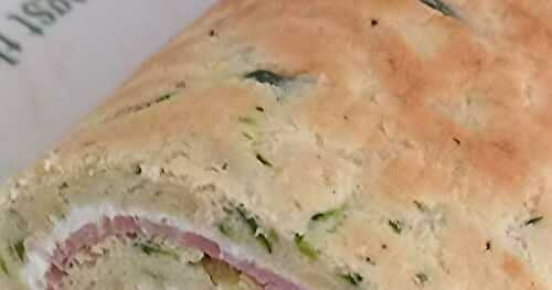 Roulé courgette/jambon 