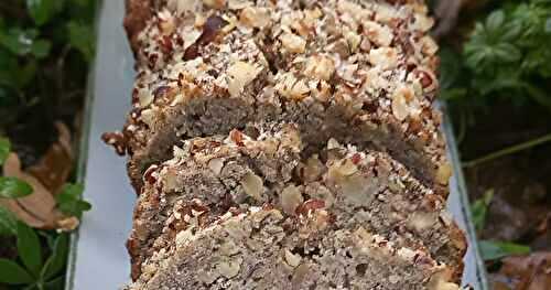 Cake sarrasin  poires - noisettes