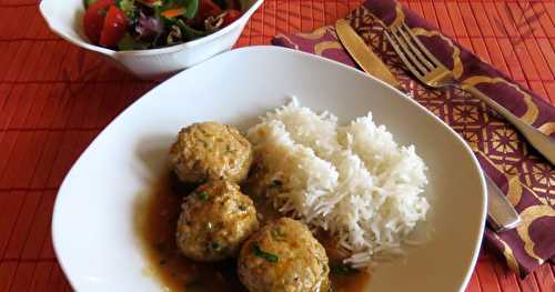 Boulettes à la manière du général Tao + 