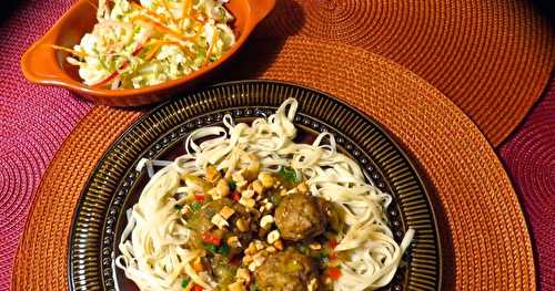 Boulettes aux saveurs asiatiques, version deux 