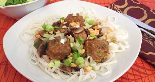 Boulettes de dinde à l’orientale + 