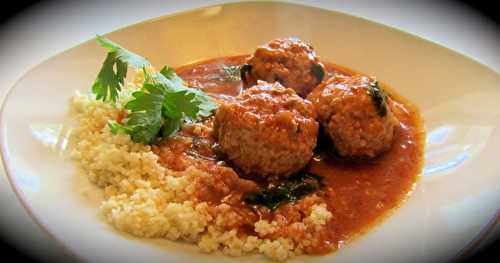 Boulettes de porc santé à la marocaine