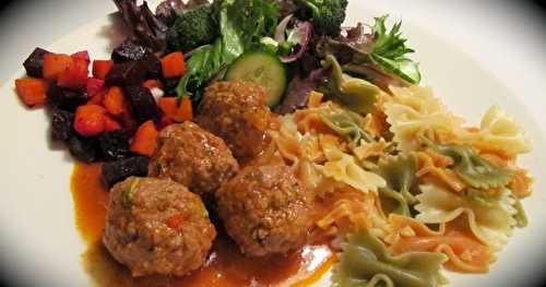 Boulettes de veau à l’orange et aux épices