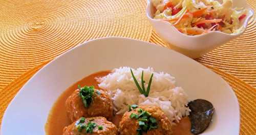 Boulettes style Poulet au beurre +