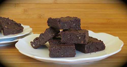 Brownies à l’avocat + 