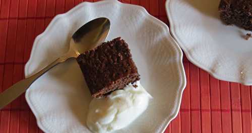 Brownies à saveur de pain d’épice 