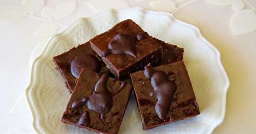 Brownies aux haricots rouges