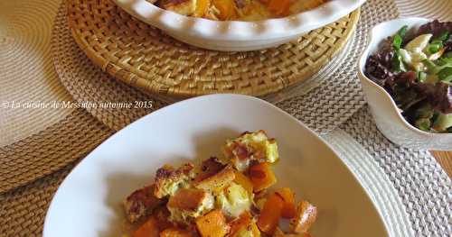 Casserole de courge musquée à l’italienne +