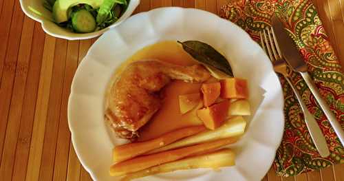 Casserole de poulet aux légumes à la portugaise 