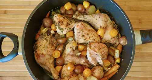  Casserole de poulet aux légumes +