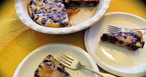 Clafoutis choco-cerises