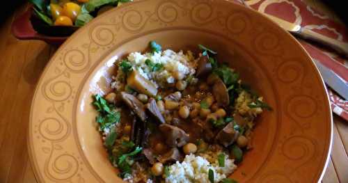 Couscous à l’agneau, aux dattes et aux abricots + 