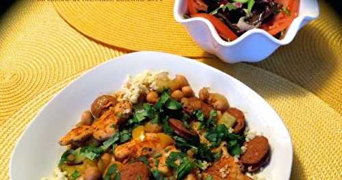 Couscous au poulet et aux chorizos