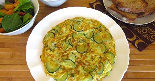 Eggah à la courgette et à l’oignon + 