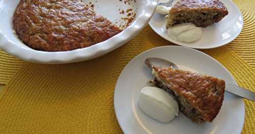 Fausse tarte aux bananes 