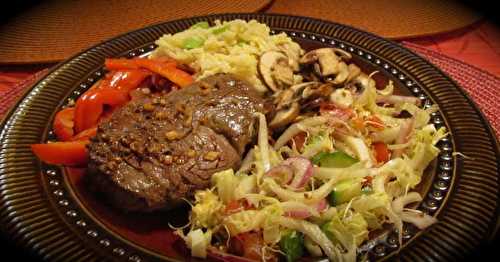 Filet de bœuf au poivre de Sichuan