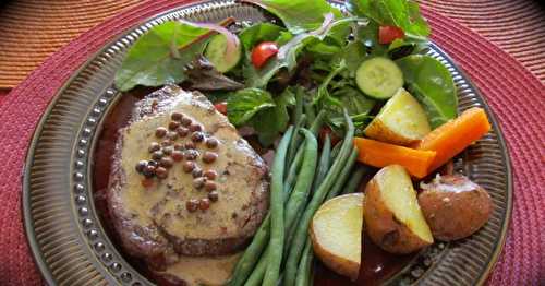 Filet de boeuf au poivre rose