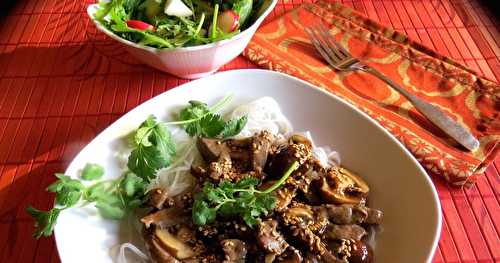 Foie de veau à l’asiatique + 