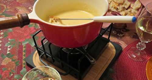 Fondue au fromage pour deux