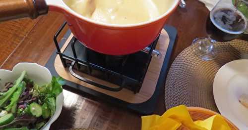 Fondue galloise à la bière et au cheddar 