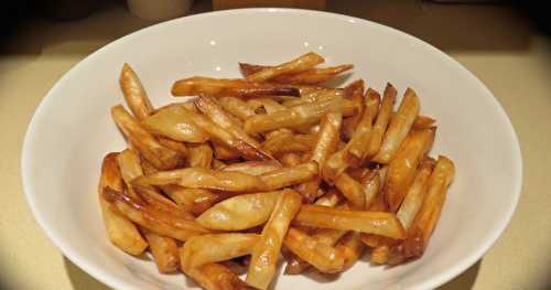 Frites sans friture, le secret du croustillant