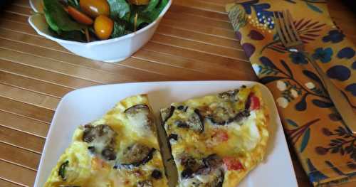 Frittata aux légumes grillés 