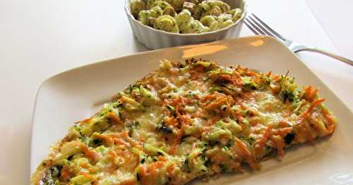 Frittata santé, carotte et courgette