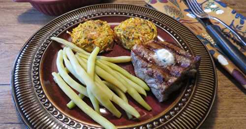 Galettes de patate douce et de panais 