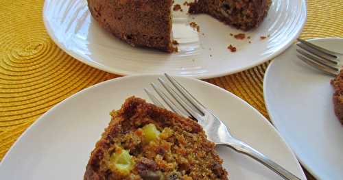 Gâteau à la carotte et à l’ananas