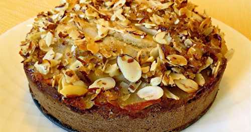 Gâteau aux poires et aux amandes +