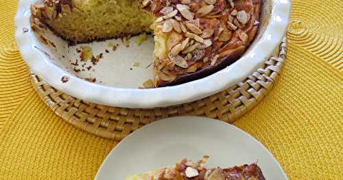 Gâteau aux pommes et aux amandes +