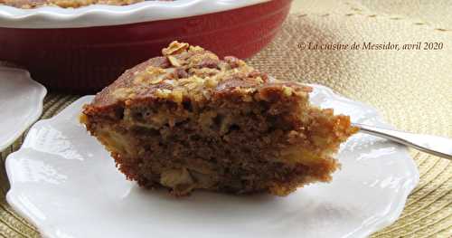 Gâteau aux pommes, façon croustade +