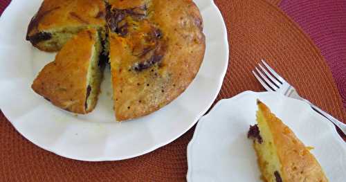 Gâteau choco/orange au sirop 