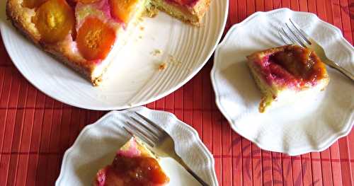 Gâteau moelleux aux prunes 