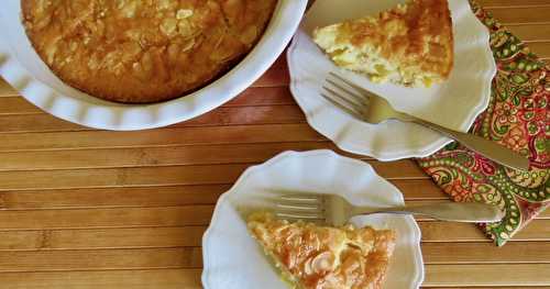 Gâteau simple à l’ananas frais +