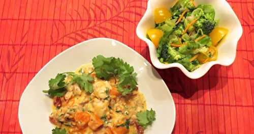 Gratin de poisson thaï cuit dans un seul plat 