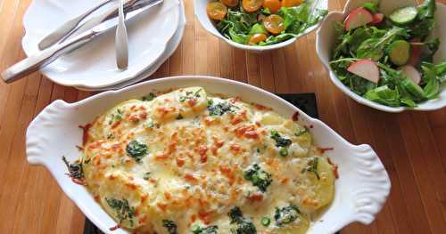 Gratin du pêcheur aux herbes fraîches + 