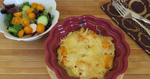 Gratins de légumes à l’indienne 