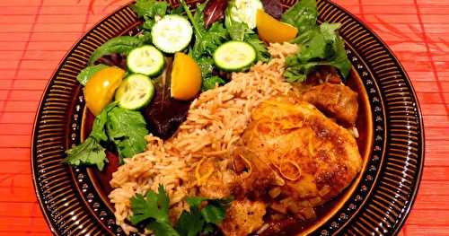 Hauts de cuisses de poulet à la marocaine 