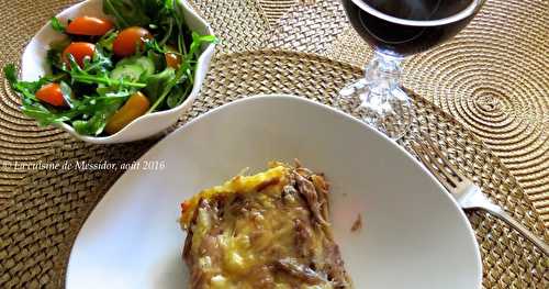 Lasagne au canard confit + 