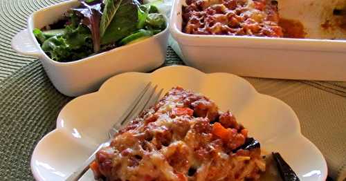 Lasagne d’aubergine +