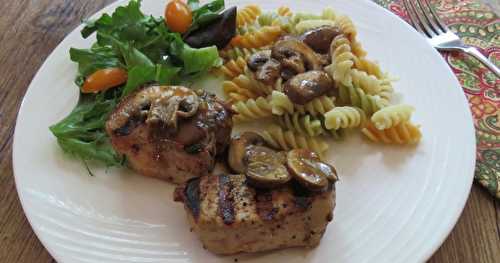 Médaillons de porc bbq, marinés à l’italienne 
