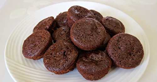 Mini-fondants au chocolat +