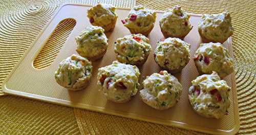 Mini-muffins salés à la courgette