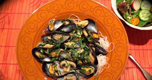 Moules à la japonaise 