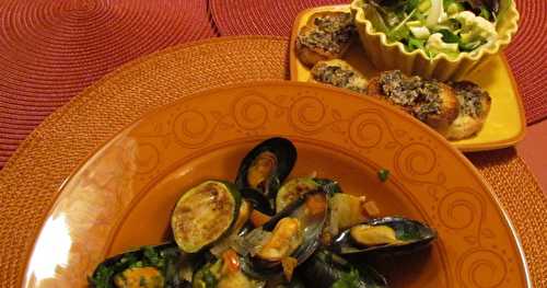 Moules à la mexicaine