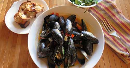 Moules à la portugaise 